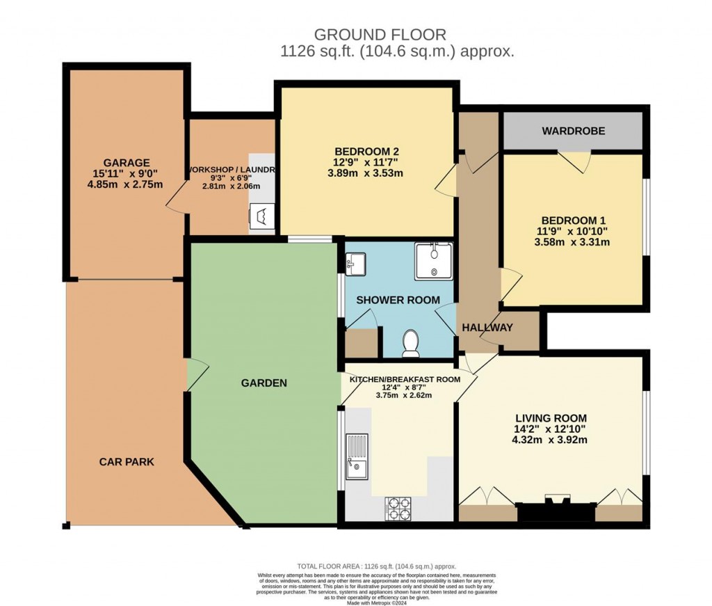 Floorplans For Mount Pleasant Road, Brixham