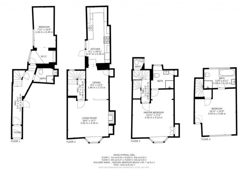 Floorplans For King Street, Brixham