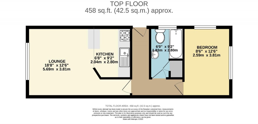 Floorplans For Overgang Road, Harbour Area, Brixham