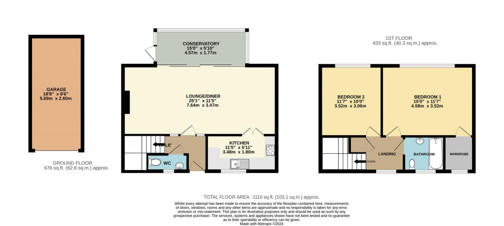 Floorplans For Galmpton Farm Close, Galmpton, Brixham