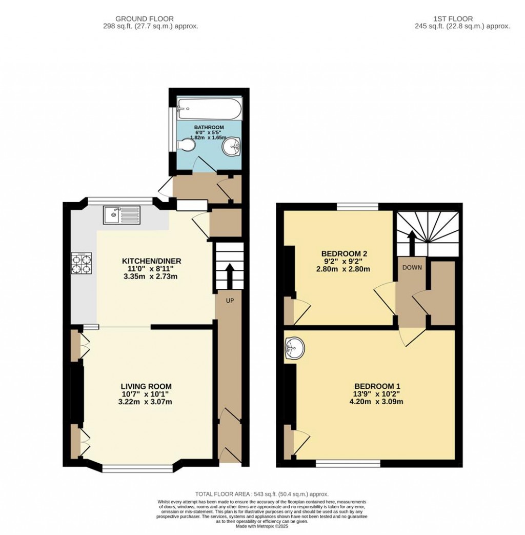 Floorplans For Mount Pleasant Road, Brixham