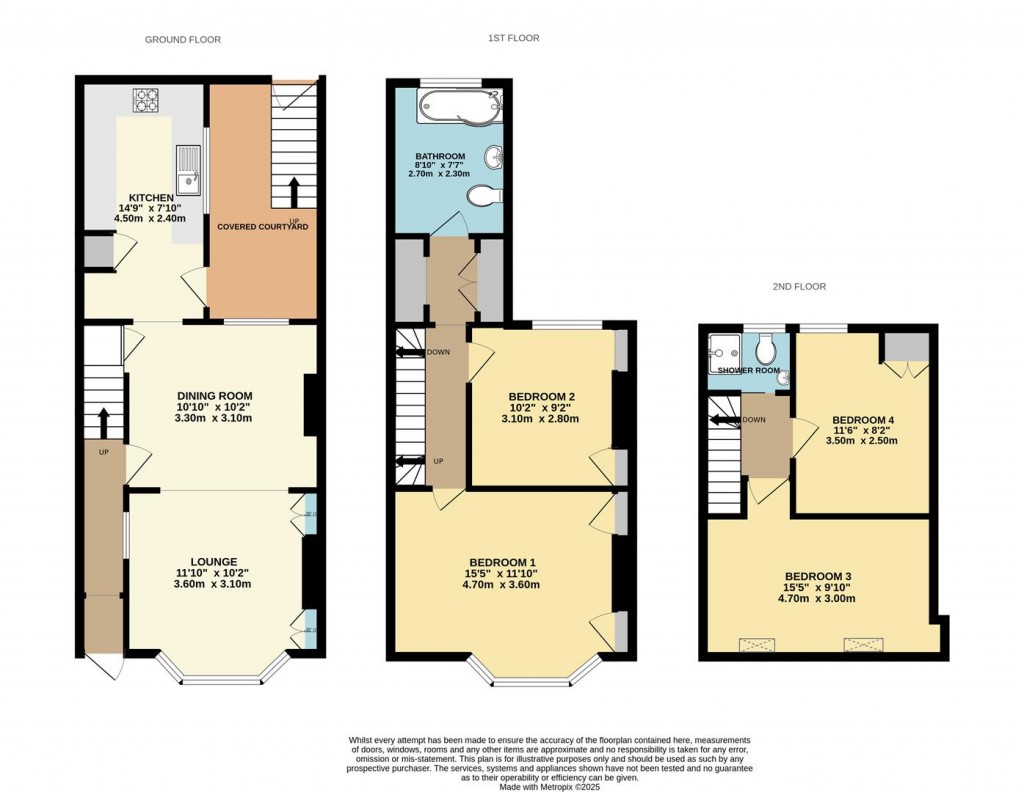 Floorplans For Glenmore Road, Brixham