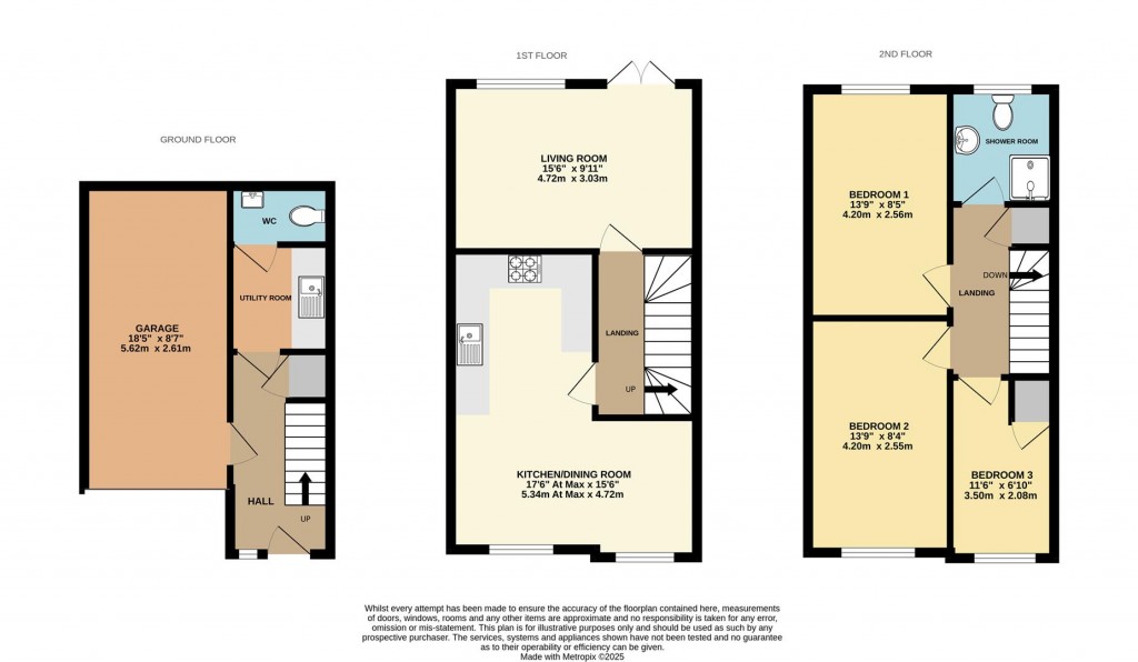 Floorplans For Meadowsweet Lane, Paignton