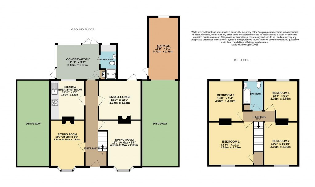 Floorplans For Alma Road, Brixham