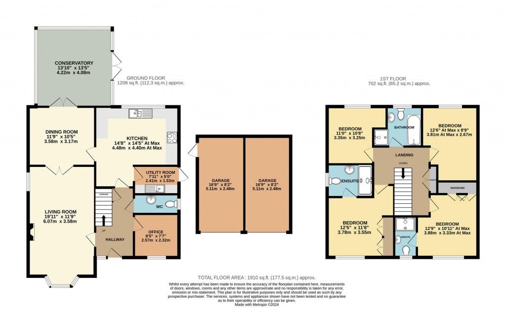 Floorplans For Penn Meadows Close, Brixham