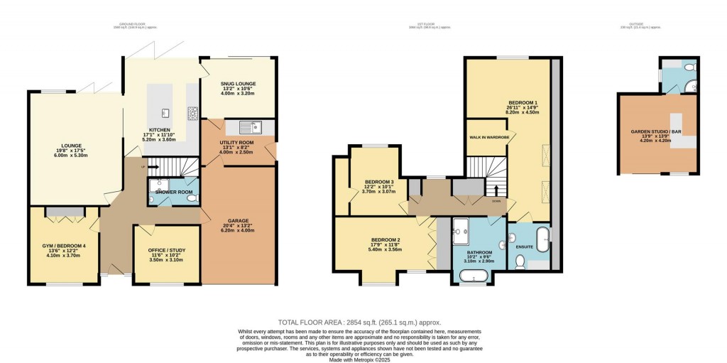 Floorplans For Gollands, Brixham
