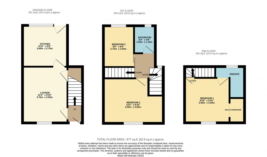 Floorplans For Temperance Place, Brixham