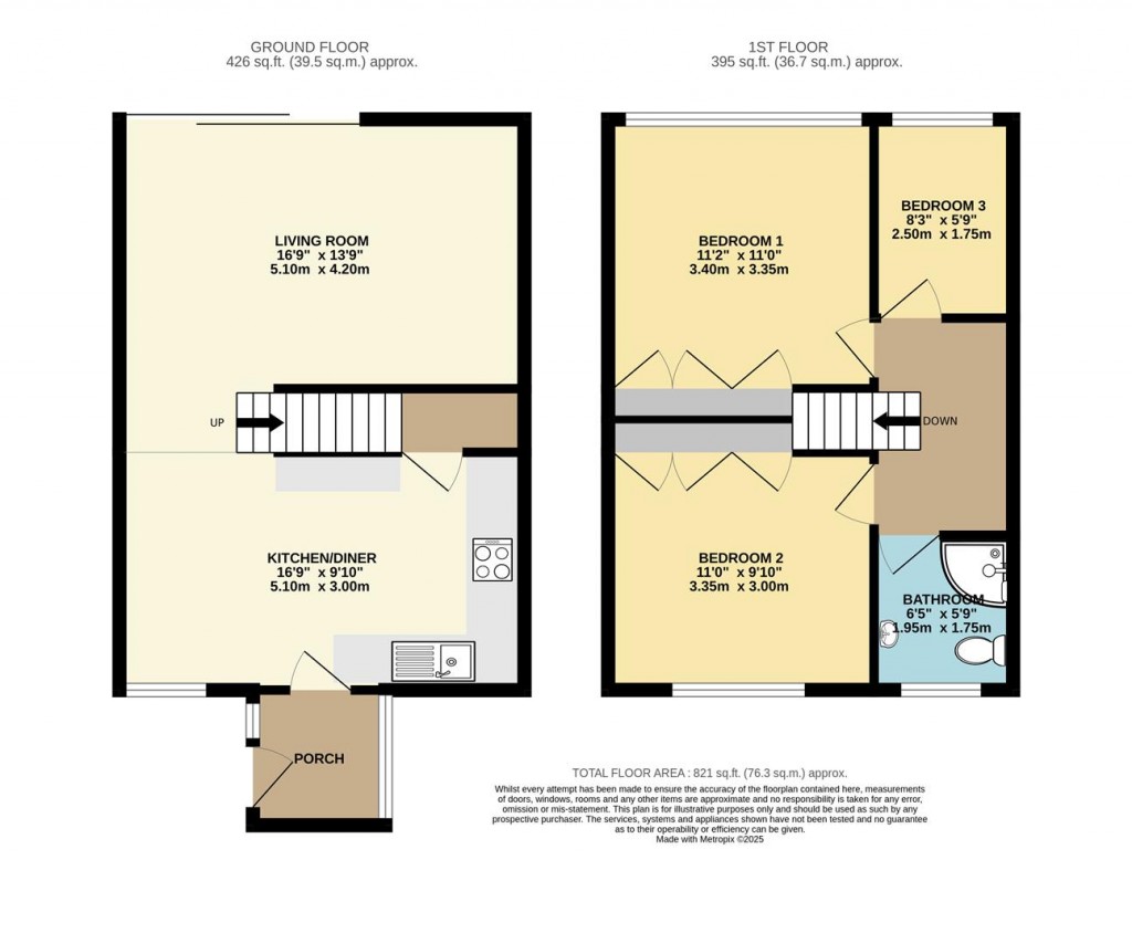 Floorplans For Heath Road, Brixham