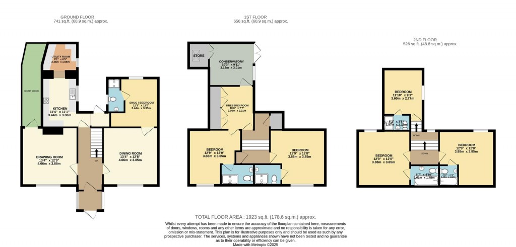 Floorplans For New Road, Brixham