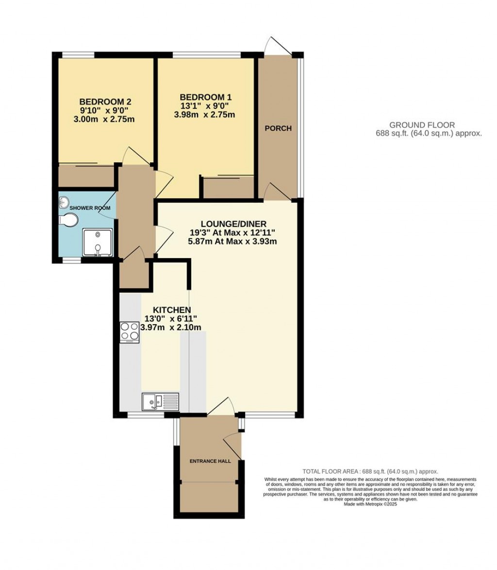 Floorplans For Marina Close, Brixham