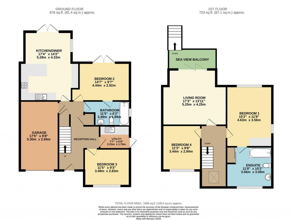 Floorplans For Douglas Avenue, Brixham