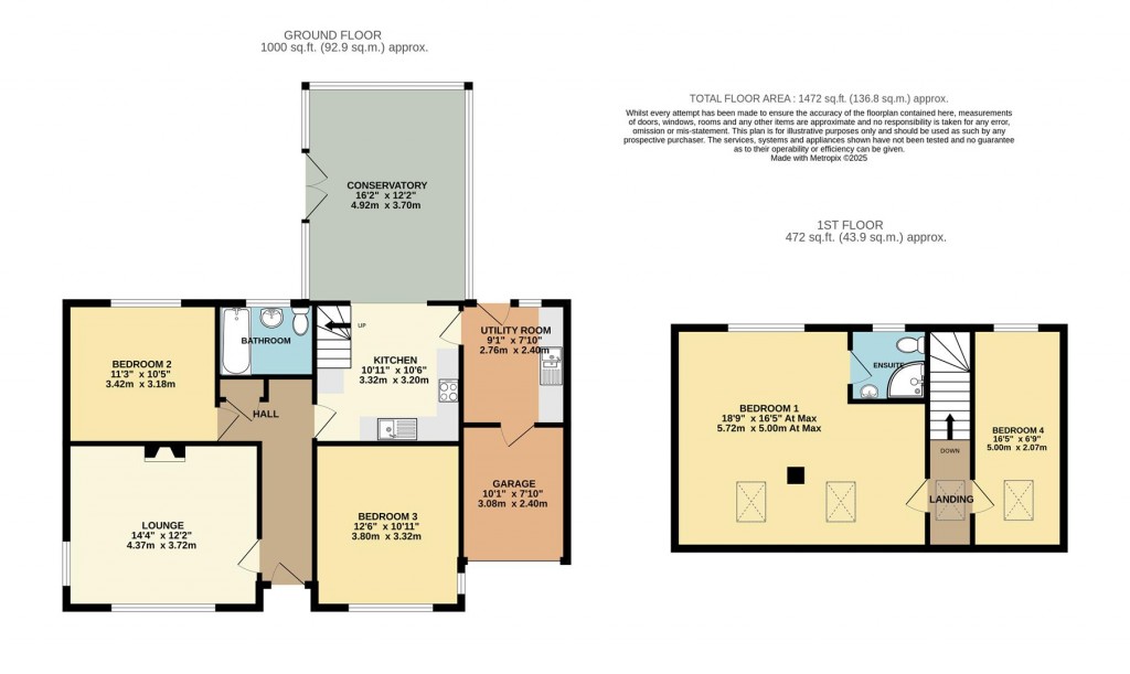 Floorplans For Golden Close, Brixham