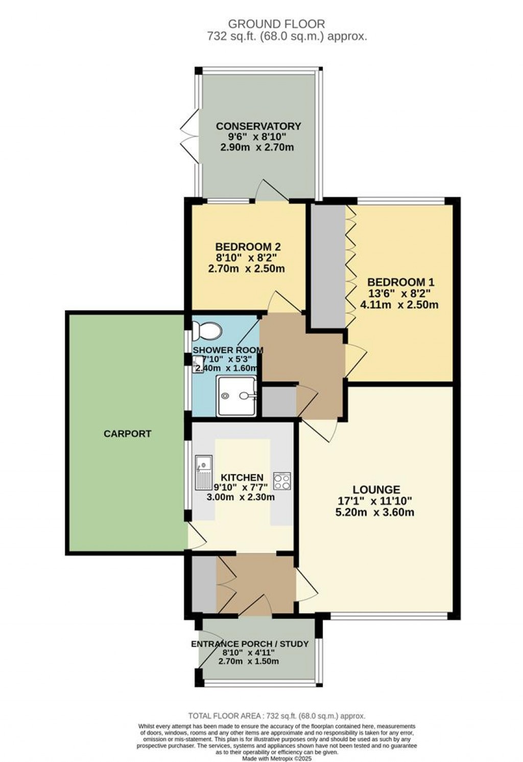 Floorplans For North Boundary Road, Brixham
