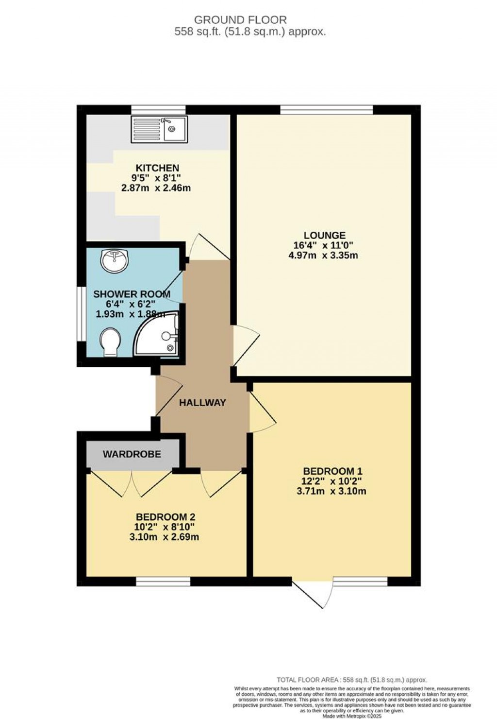 Floorplans For Milton Crescent, Brixham
