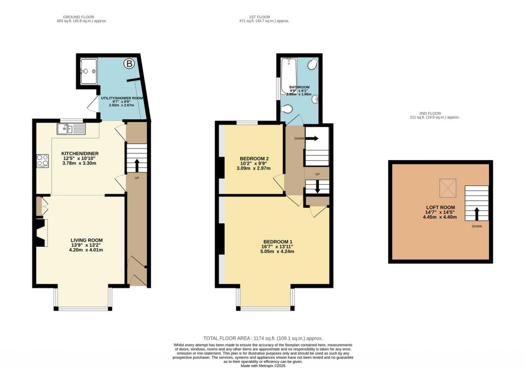 Floorplans For Mount Pleasant Road, Brixham