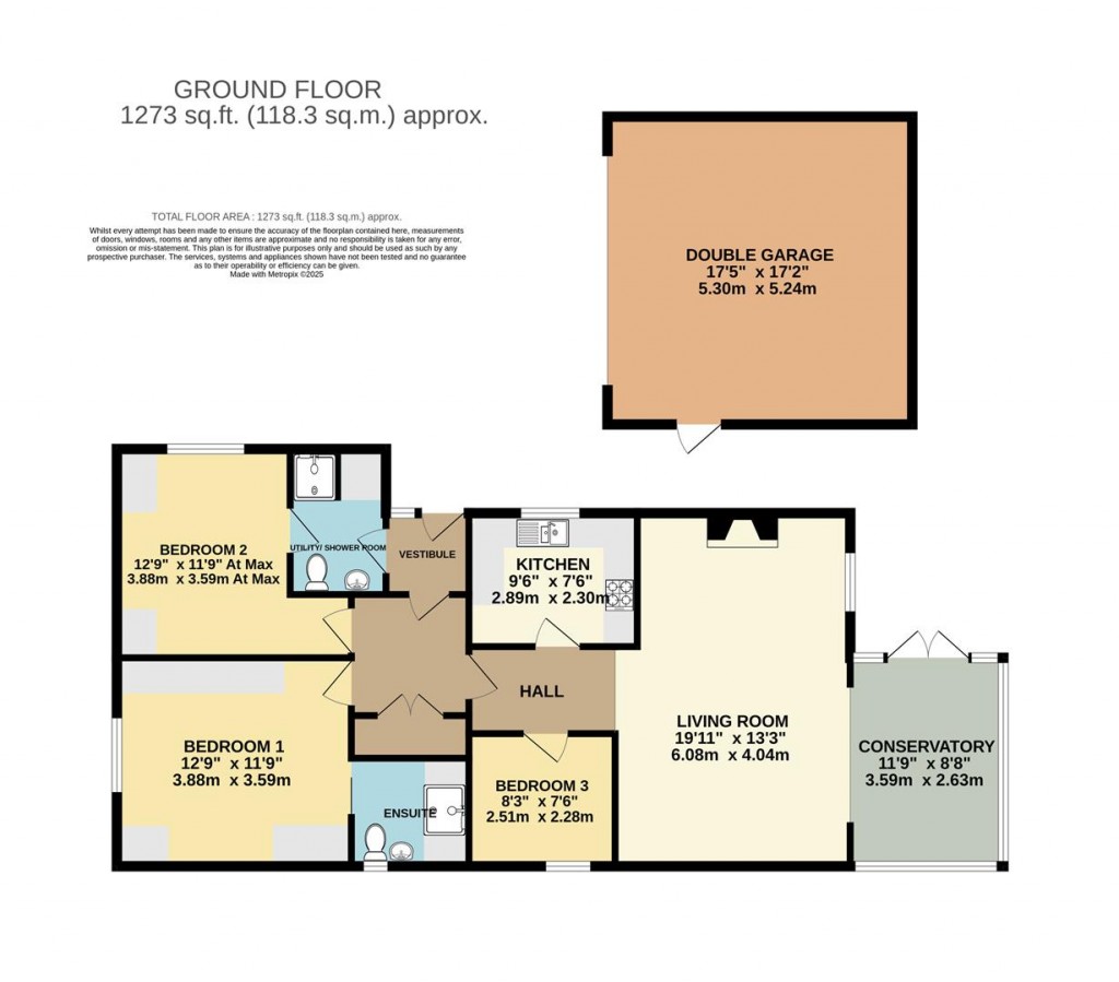 Floorplans For Washbourne Close, Brixham