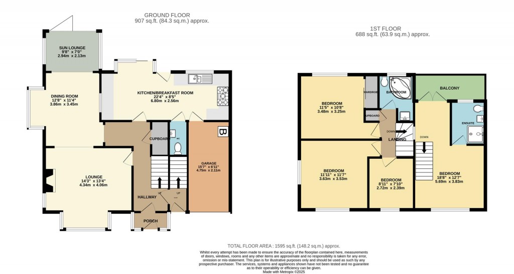 Floorplans For North Rocks Road, Paignton