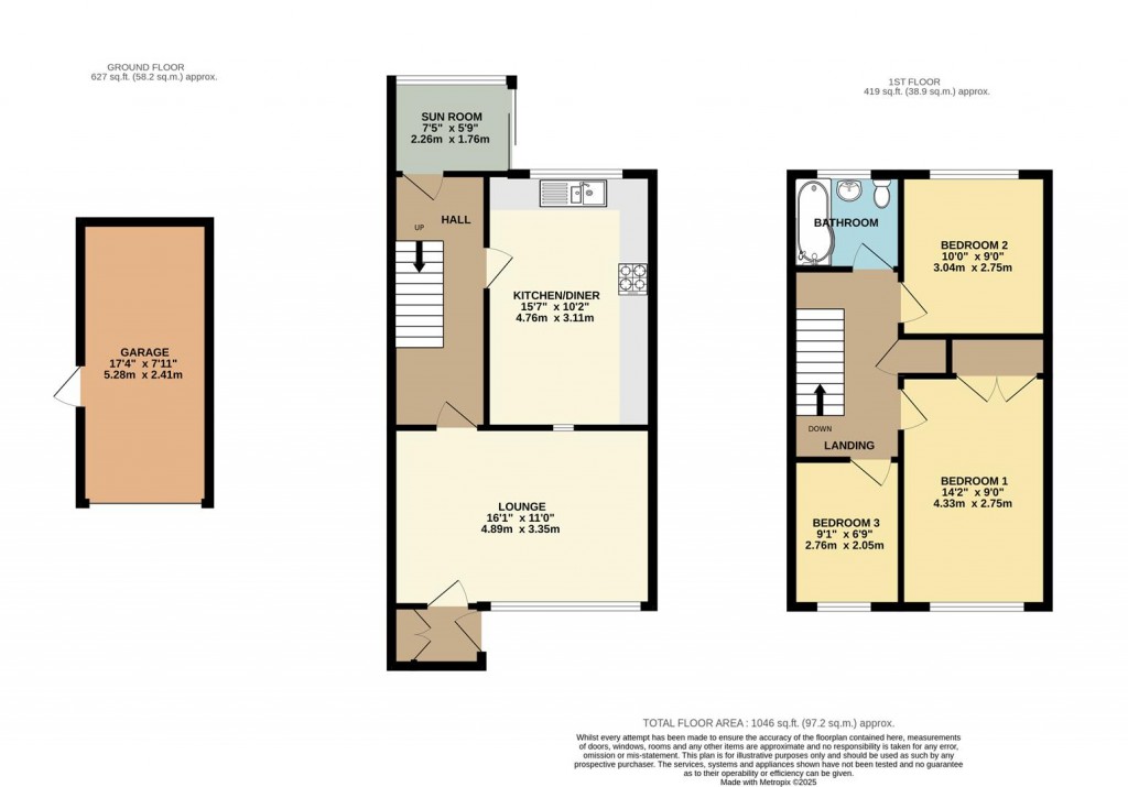 Floorplans For Pillar Crescent, Brixham