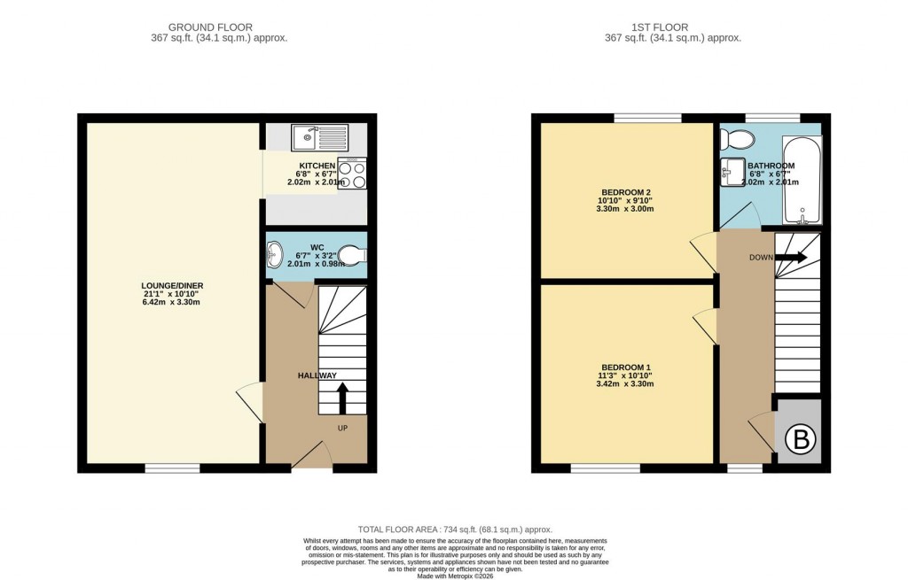 Floorplans For Cavern Road, Brixham