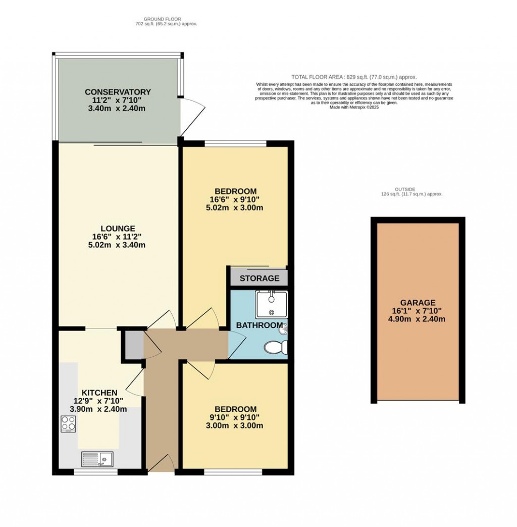 Floorplans For Eden Close, Brixham