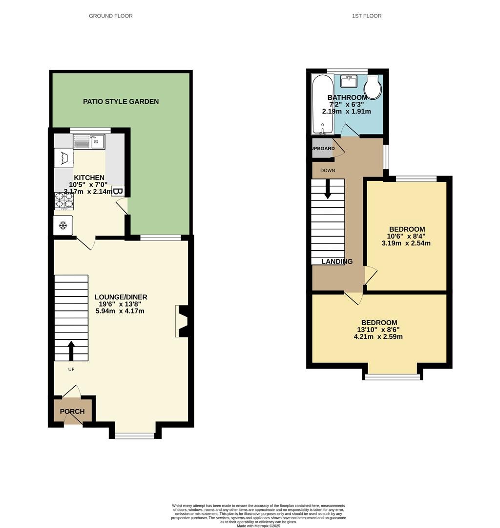 Floorplans For Burton Street, Brixham
