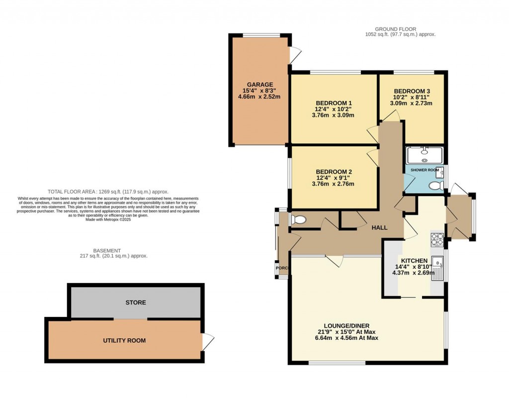 Floorplans For Brunel Road, Paignton