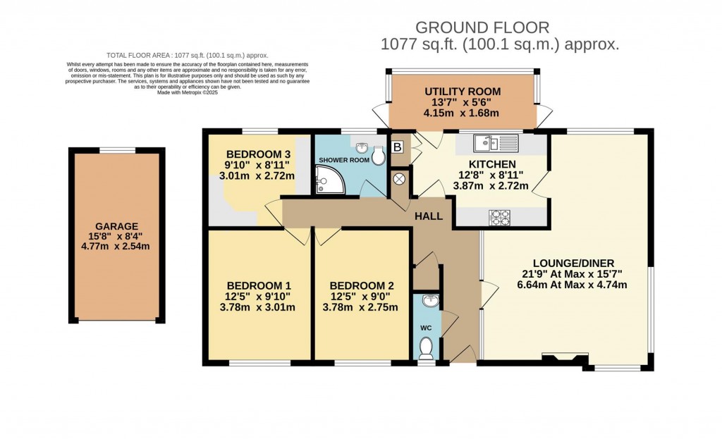 Floorplans For Lower Fowden, Paignton