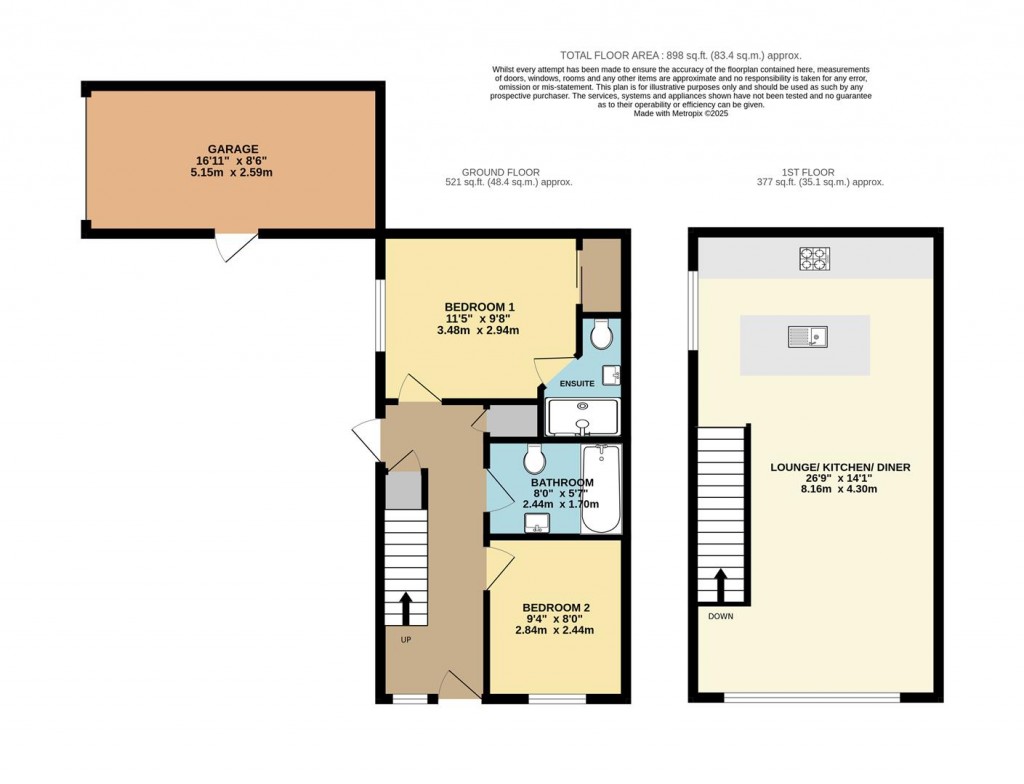 Floorplans For Marina Drive, Brixham