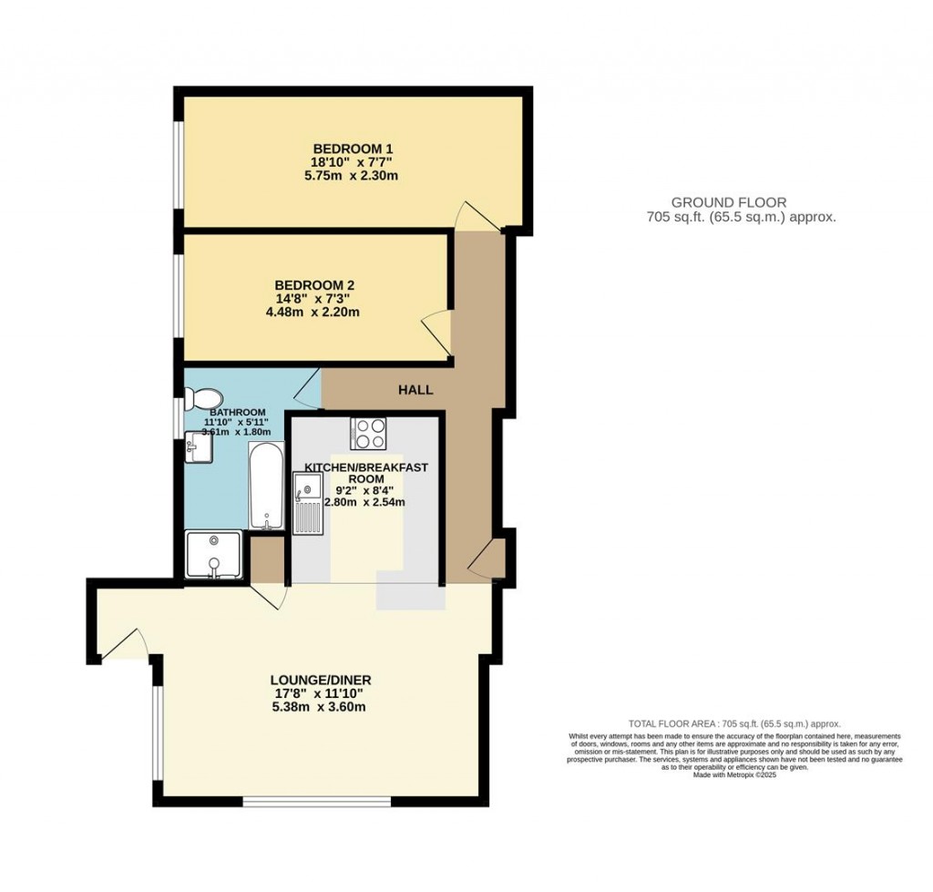 Floorplans For St. Peters Hill, Brixham