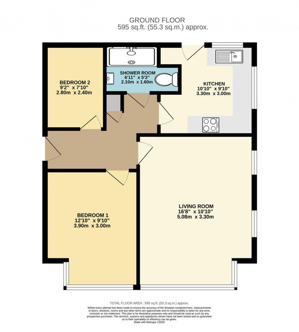 Floorplans For Higher Copythorne, Brixham