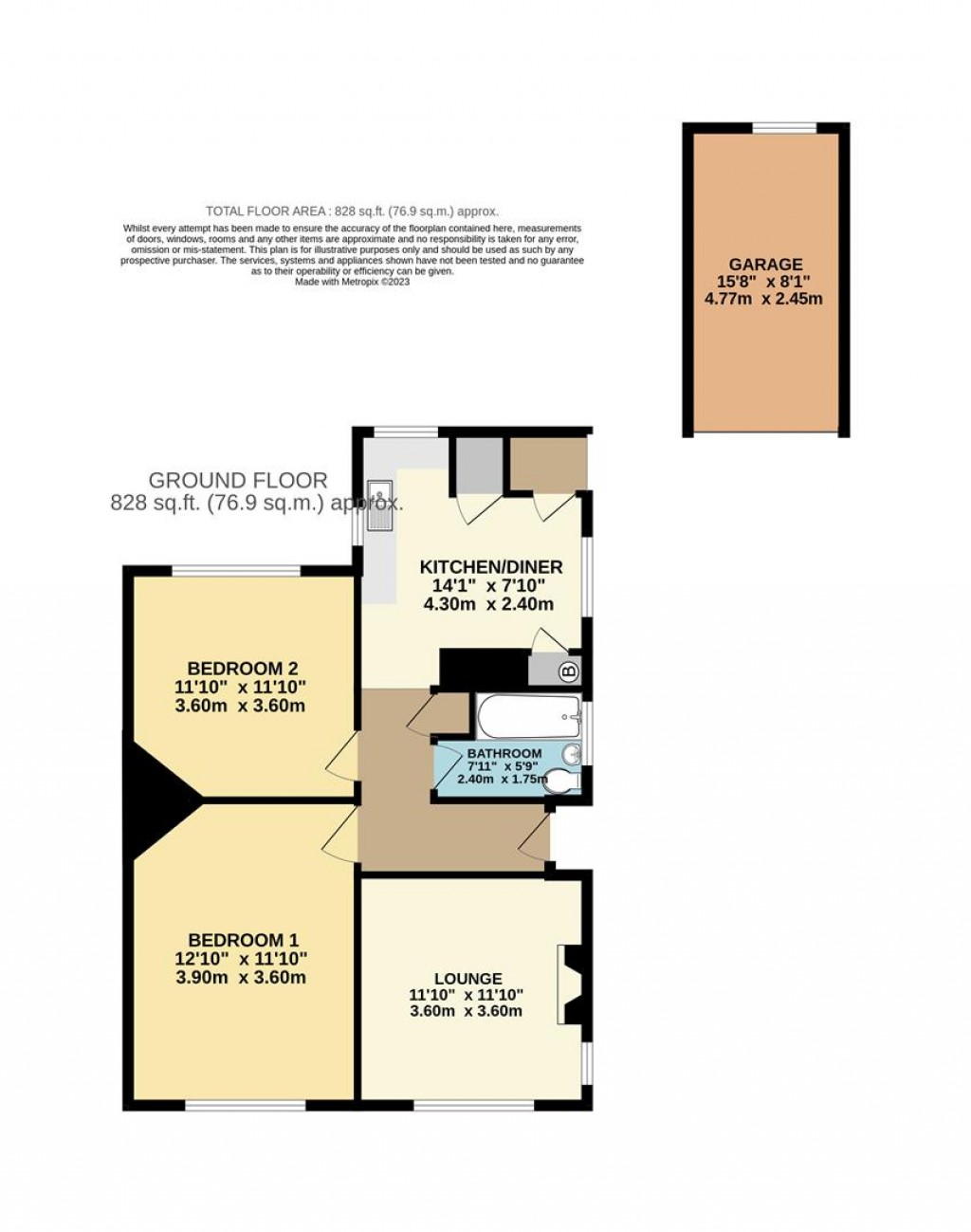 Floorplans For Belmont Road, Brixham