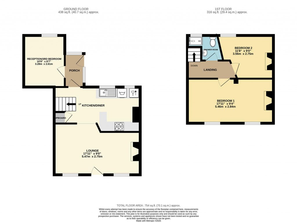 Floorplans For Milton Street, Brixham