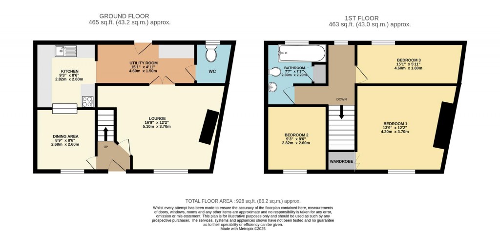 Floorplans For Station Hill, Brixham