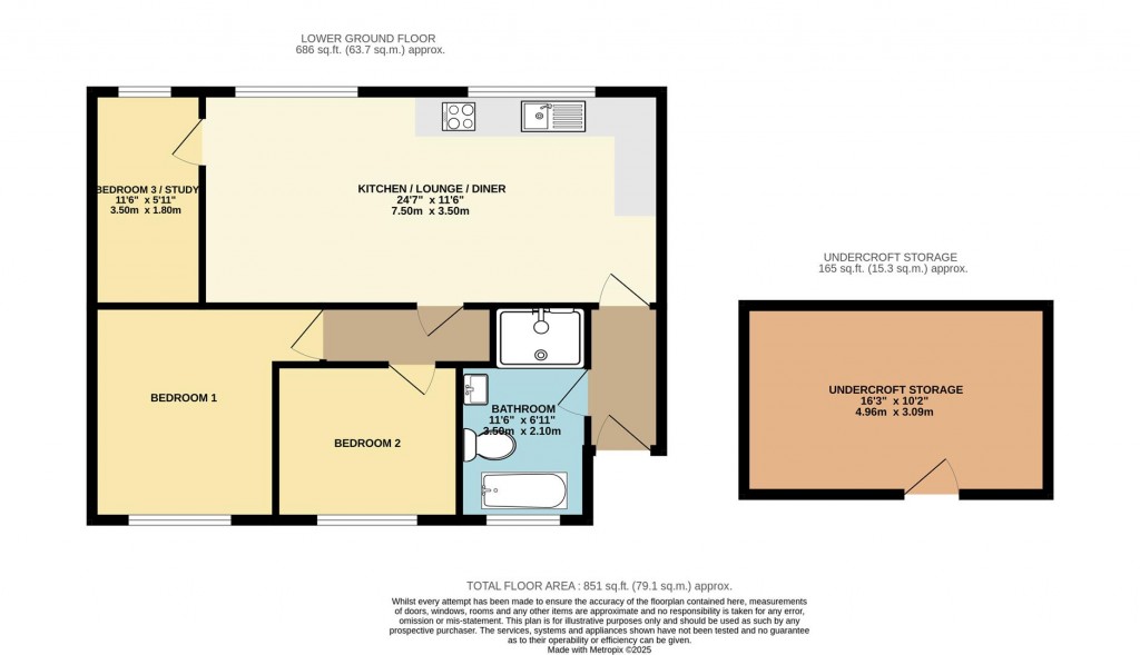 Floorplans For Penpethy Close, Brixham