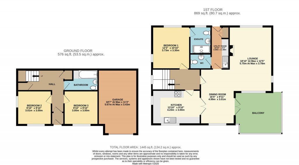 Floorplans For Heath Road, Brixham