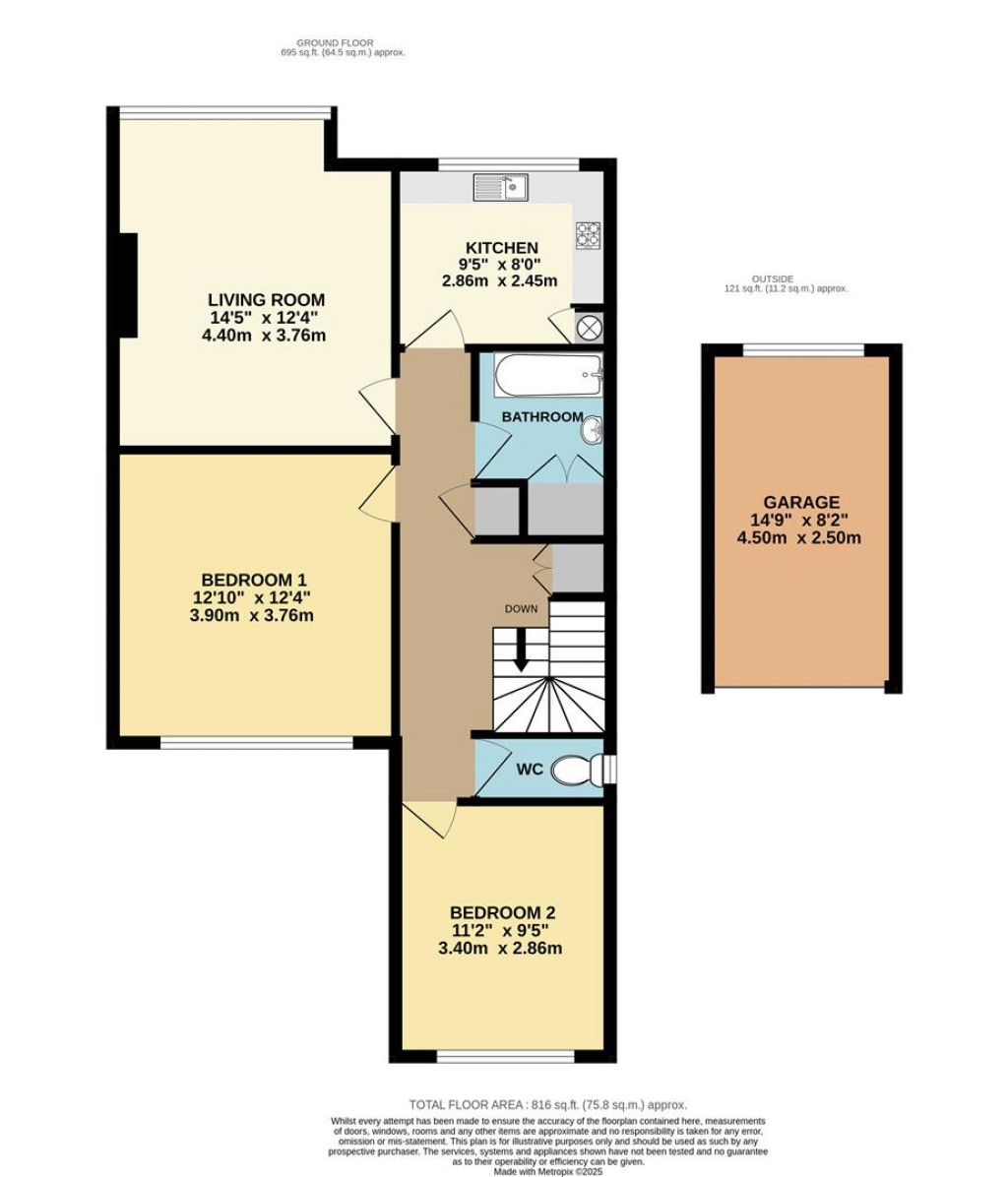 Floorplans For Churston Way, Brixham