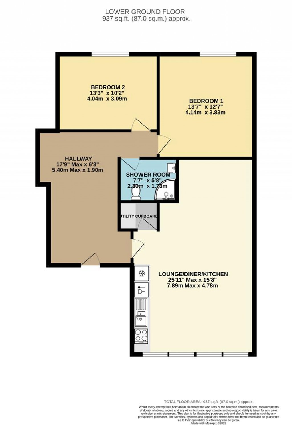 Floorplans For Glenmore Road, Brixham
