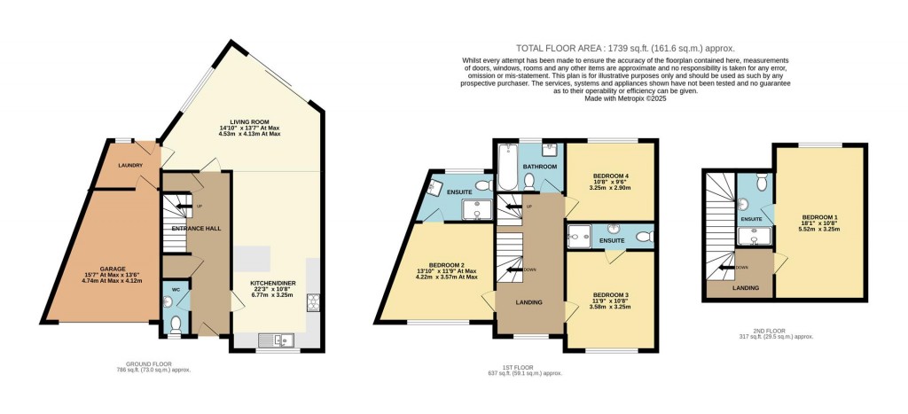 Floorplans For Castor Road, Brixham