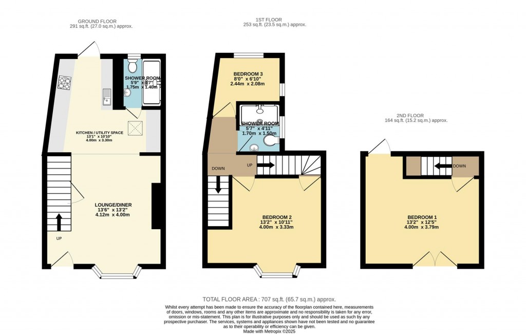 Floorplans For Elkins Hill, Brixham