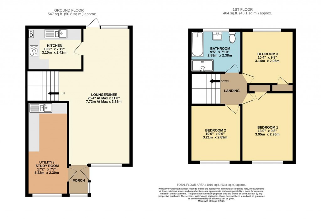 Floorplans For Pillar Avenue, Brixham
