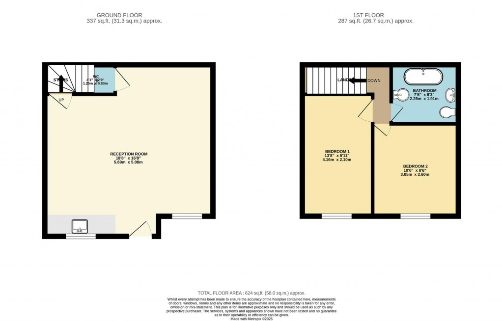 Floorplans For Drew Street, St Marys, Brixham