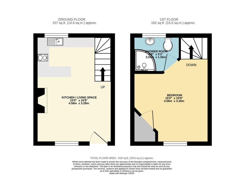 Floorplans For Higher Street, Brixham
