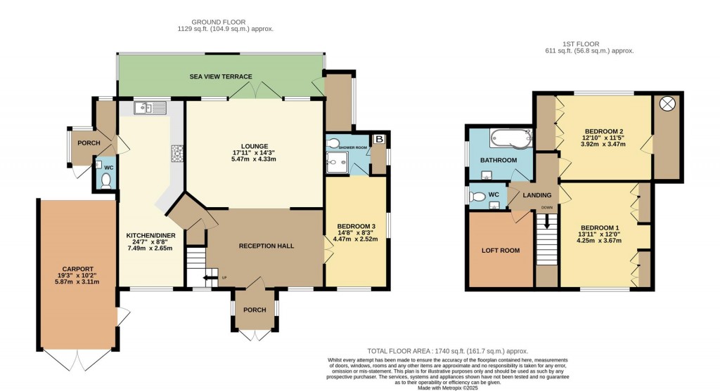 Floorplans For Waterside Road, Paignton