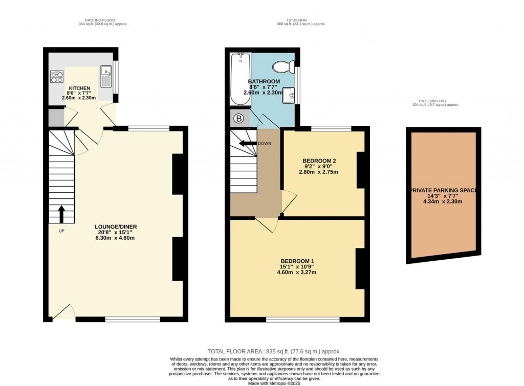 Floorplans For North View Road, Brixham