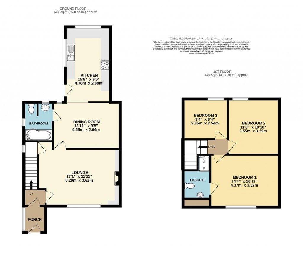 Floorplans For Garlic Rea, Brixham