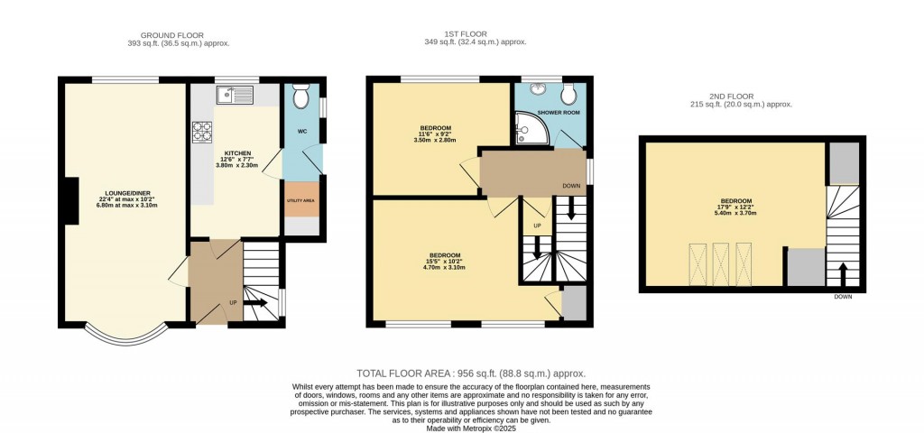 Floorplans For Hillside Road, Brixham