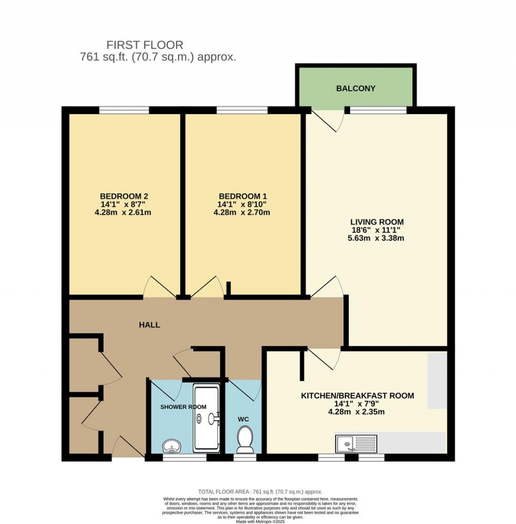 Floorplans For Yew Close, Brixham