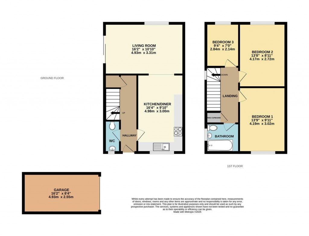 Floorplans For Bridle Close, Paignton