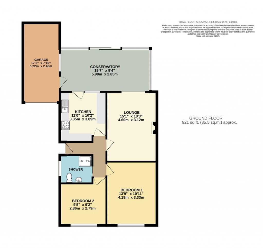 Floorplans For Milton Crescent, Brixham