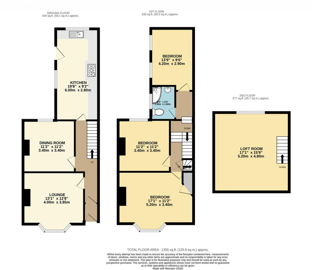 Floorplans For Greenswood Road, Brixham